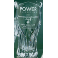 Lead Crystal Tulip Vase Award (11")